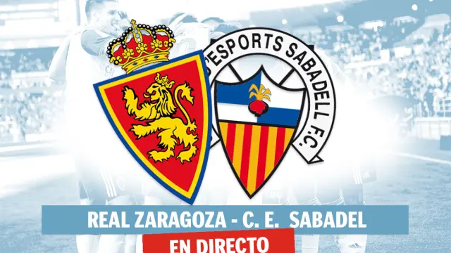 Partido en directo del Real Zaragoza - Sabadell