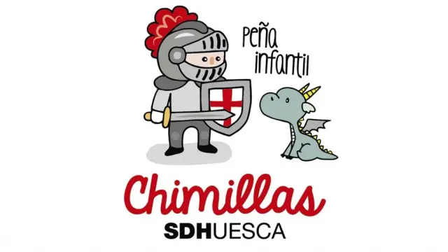 Emblema de la nueva peña azulgrana con sede en Chimillas.