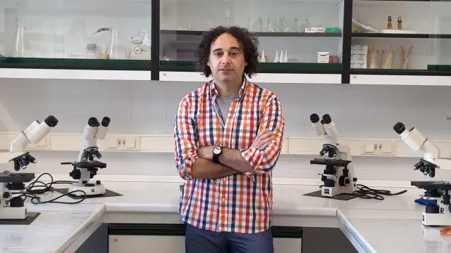 El investigador de la Universidad de Zaragoza Jesús Arenas.