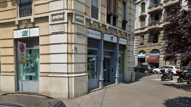 El robo se produjo en una sucursal del banco Crédit Agricole