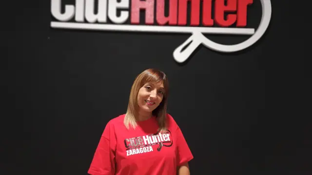 Beatriz Sobrevía, gerente de Clue Hunter, en Zaragoza.