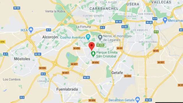 La zona elegida para los robos era la periferia de Madrid, principalmente la zona sur.