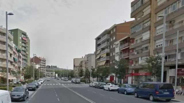 Avenida de Madrid de Fraga.