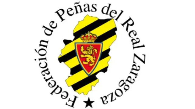Logotipo de la Federación de Peñas del Real Zaragoza.