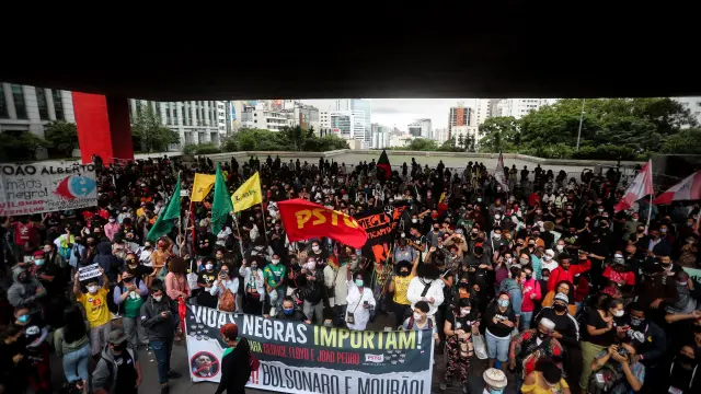 Protestas en Brasil por un brutal asesinato comparado con el de George Floyd