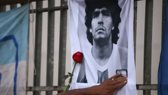 Argentina, de luto por Maradona