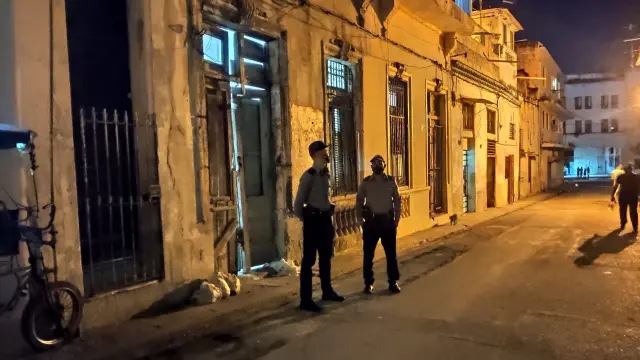 Vivienda de La Habana vieja donde se produjo el desalojo