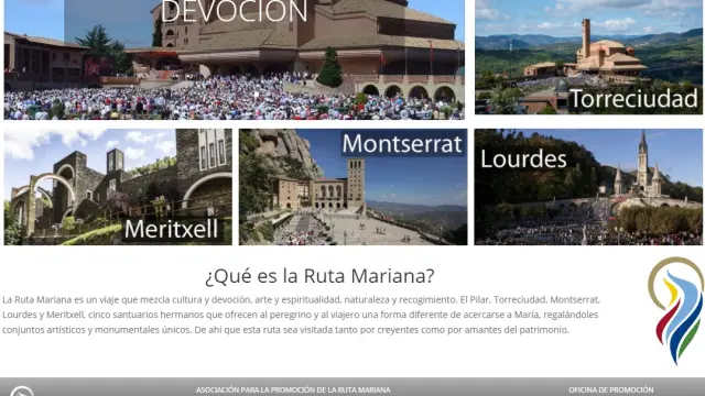 La Fundación Caja Rural de Aragón se une al proyecto de la ‘Ruta Mariana’ y colabora en su promoción internacional.