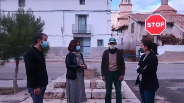 Cruz Villalba Baja del Ayuntamiento de Teruel