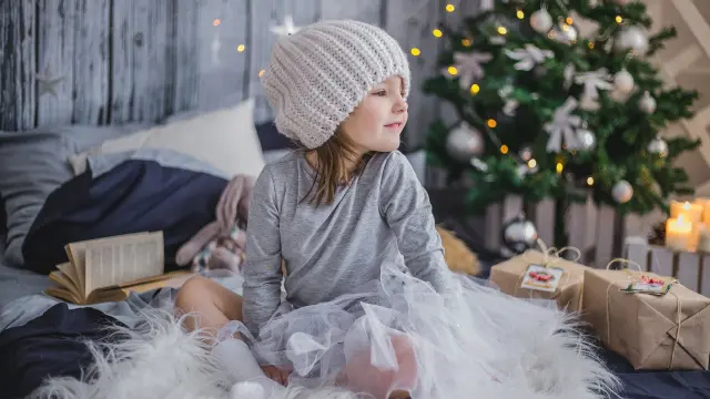 Los niños son los grandes protagonistas de la Navidad.