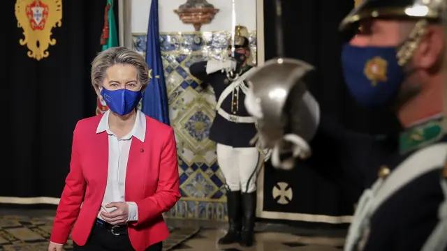 European Commission President Ursula Von Der Leyen visits Portugal