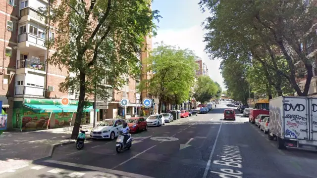 Avenida de Betanzos de Madrid.