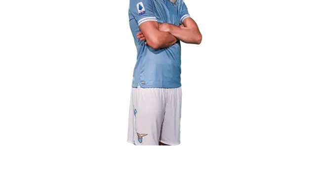 Denis Vavro, con la camiseta del Lazio.