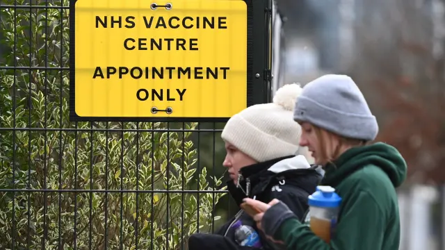 Twelve million people in UK now received first dose of Covid vaccine