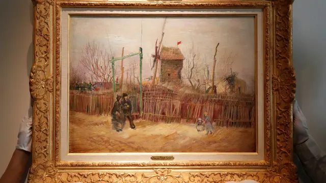 Imagen de la obra de Van Gogh a subasta