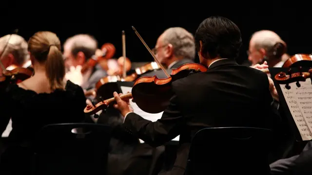 Imagen de una orquesta de cámara.