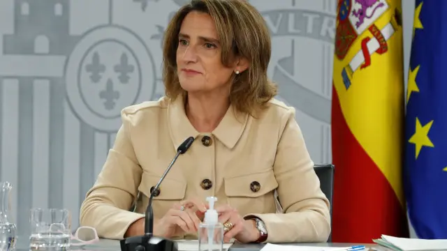 Teresa Ribera en el Consejo de Ministros