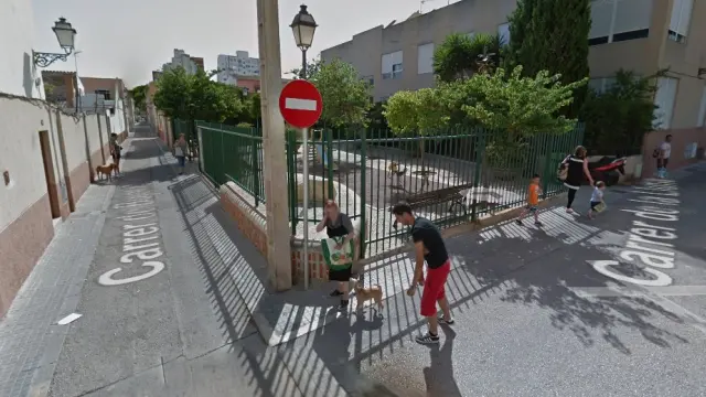 Una calle del barrio de Son Forteza, en Palma, donde han ocurrido los hechos.