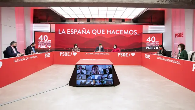 Ábalos en el comité del PSOE