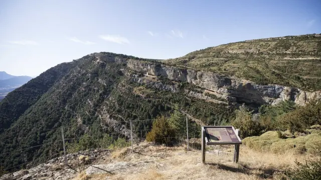 Vistas en Yebra de Basa (Huesca)
