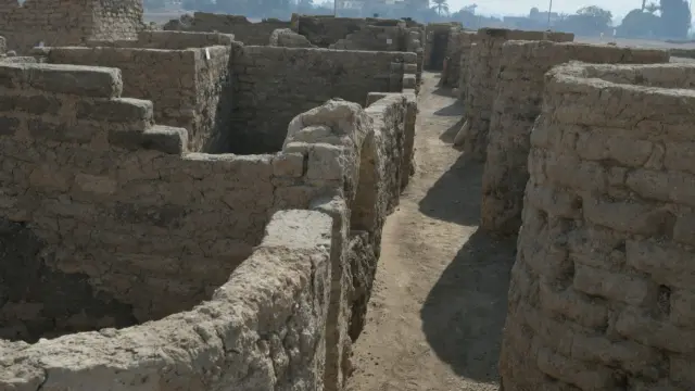 La gran ciudad perdida hallada en Egipto