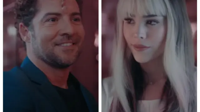 Bisbal y Danna Paola en el videoclip