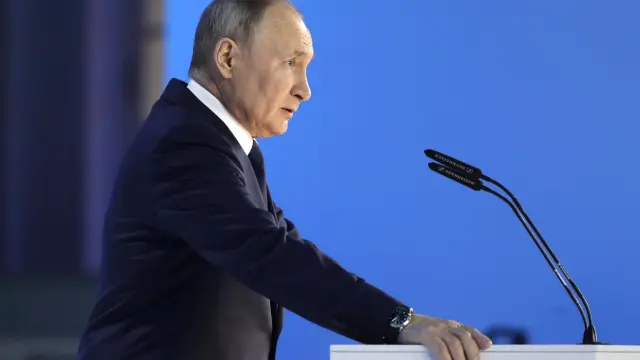 Vladimir Putin, en Rusia