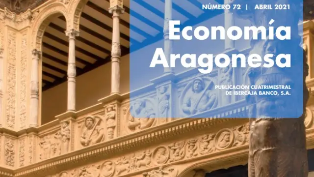 Portada de la revista Economía Aragonesa de Ibercaja.