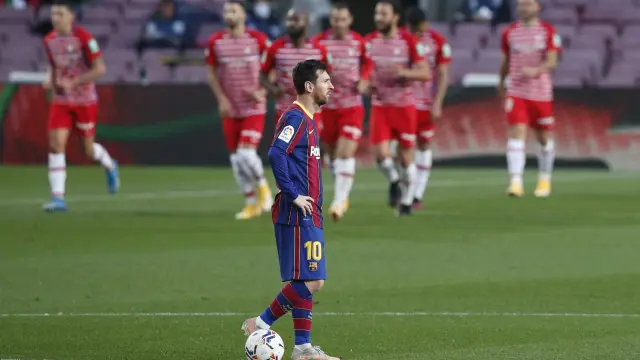 Foto del partido FC Barcelona-Granada: Messi