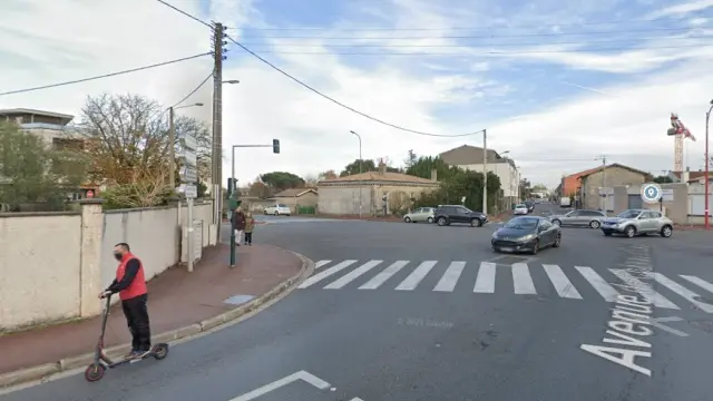 Una calle de la localidad de Mérignac, cerca de Burdeos, donde ocurrieron los hechos.