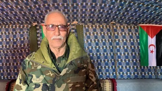 El líder del Frente Polisario, Brahim Gali, en una imagen de archivo