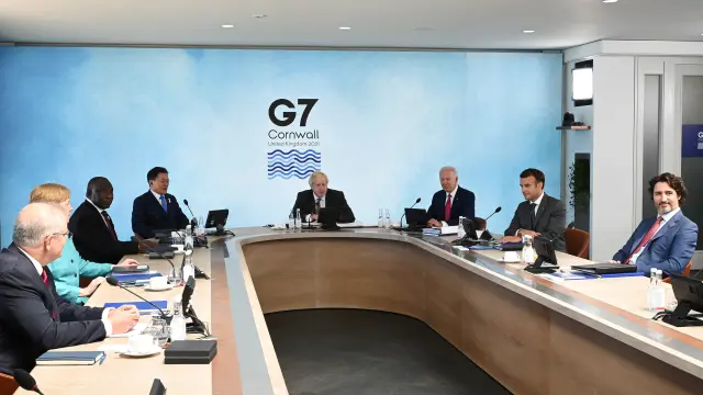 G7 summit in Cornwall