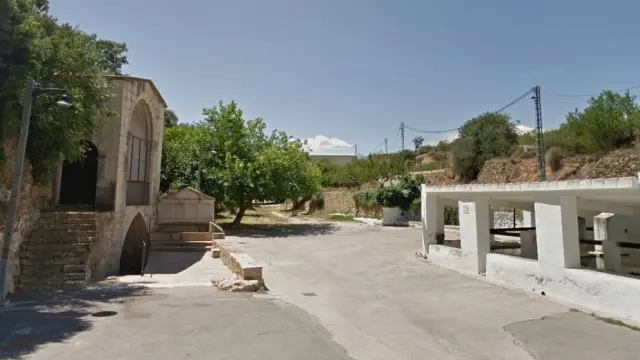 Paraje de la Font de Sant Vicent, en Traiguera (Castellón).