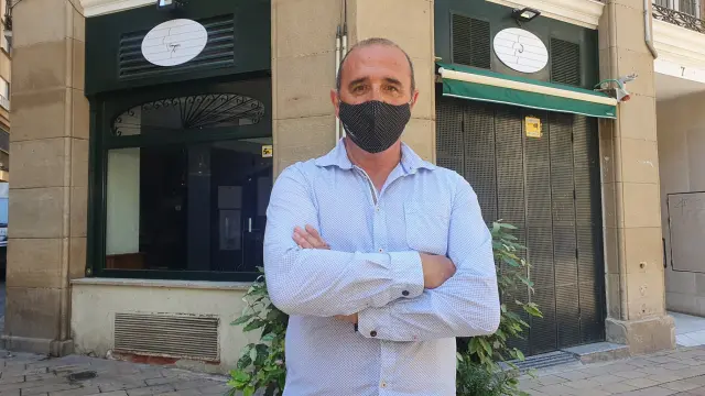Fermín Moreno, dueño de la Chocolatería Valor de Zaragoza