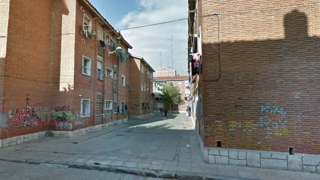 Calle Zorzal, en Valladolid