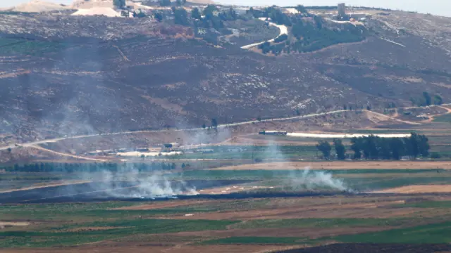 Israel ataca con artillería Líbano en respuesta al impacto de dos proyectiles en su territorio