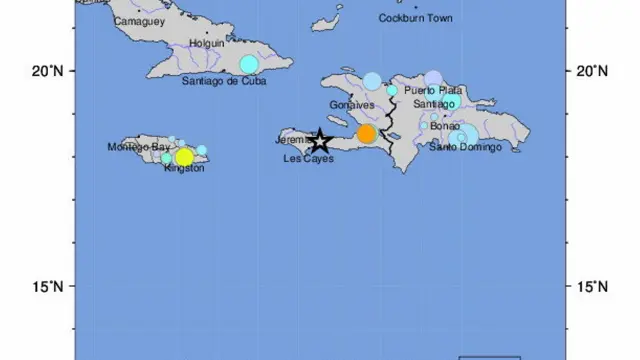 Terremoto de 7,2 grados en Haití