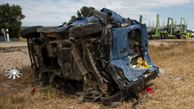 Dos personas mueren en Soria en un accidente en la carretera N-122