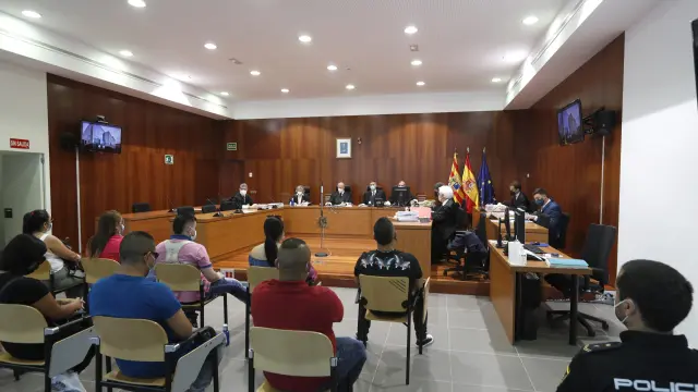 El juicio se celebró en la Audiencia Provincial de Zaragoza