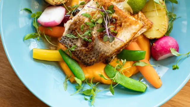 Igual que todo pescado azul, el bonito es una buena fuente alta en proteínas.