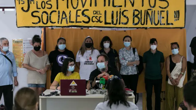 La asamblea del Luis Buñuel anuncia que recurre al Supremo su desalojo
