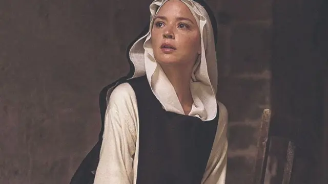 Detalle de la protagonista de 'Benedetta'.