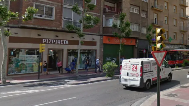 El accidente ocurrió el martes en la confluencia de la avenida de Madrid con la calle de Marcos Zapata