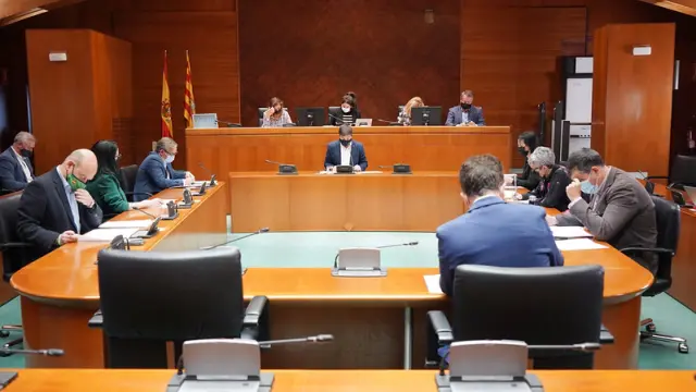 Comisión de Vertebración del Territorio en las Cortes de Aragón