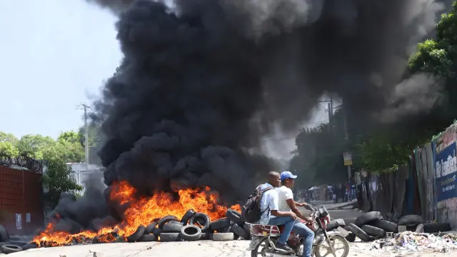 Los haitianos hacen huelga para protestar por secuestros.