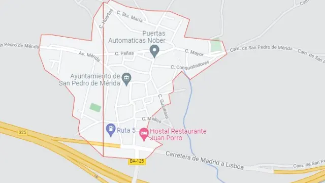 El accidente mortal ha tenido lugar en San Pedro de Mérida.