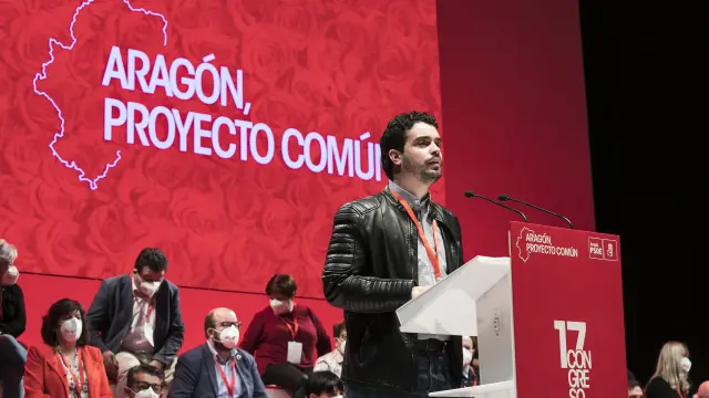 Darío Villagrasa, secretario de Organización del PSOE-Aragón.