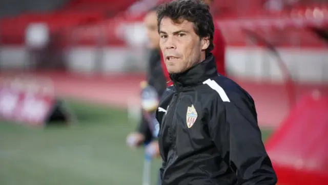 Rubi, entrenador de la UD Almería.