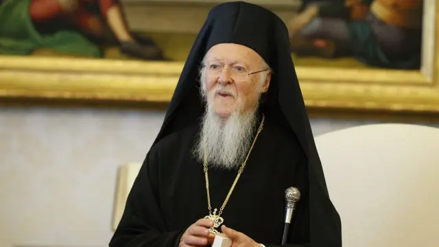 El patriarca ecuménico de la Iglesia ortodoxa, Bartolomé