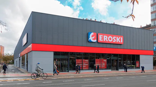 El supermercado energéticamente más sostenible de la red comercial de Eroski se inauguró el mes pasado en Vitoria.